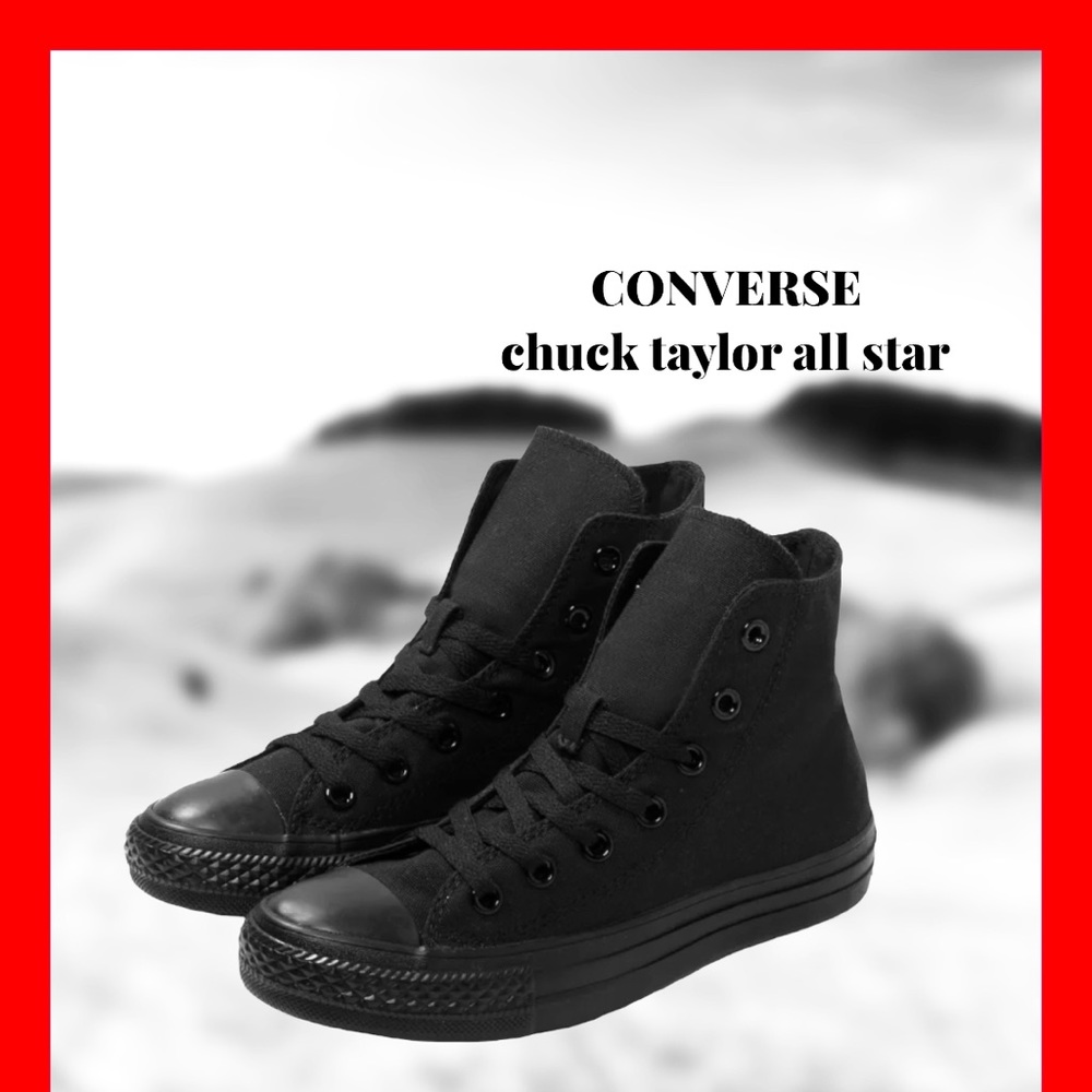 Chuck Taylor All-Star CONVERSE - all black